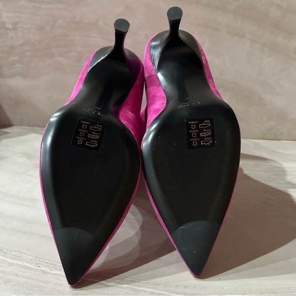 RAG&BONE Slouch Boot in Ultra Pink Suede NWOB size 38.5 - Picture 5 of 7